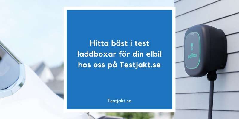 Bäst i test laddboxar hos oss på Testjakt.se!