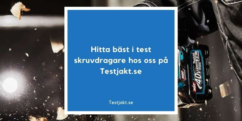 Bäst i test gips, borr och slag skruvdragare hos Testjakt.se!
