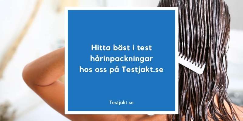 Hitta bäst i test hårinpackningar hos oss på Testjakt.se!