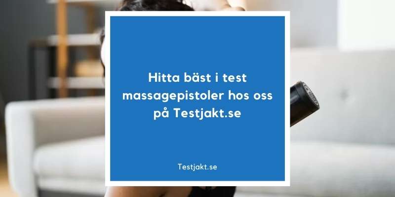 Hitta bäst i test massagepistoler hos oss på Testjakt.se!