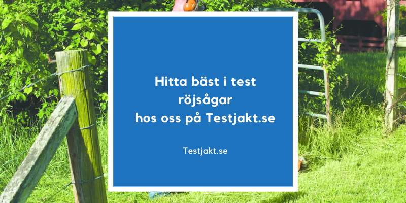 Hitta bäst i test röjsågar hos oss på Testjakt.se!